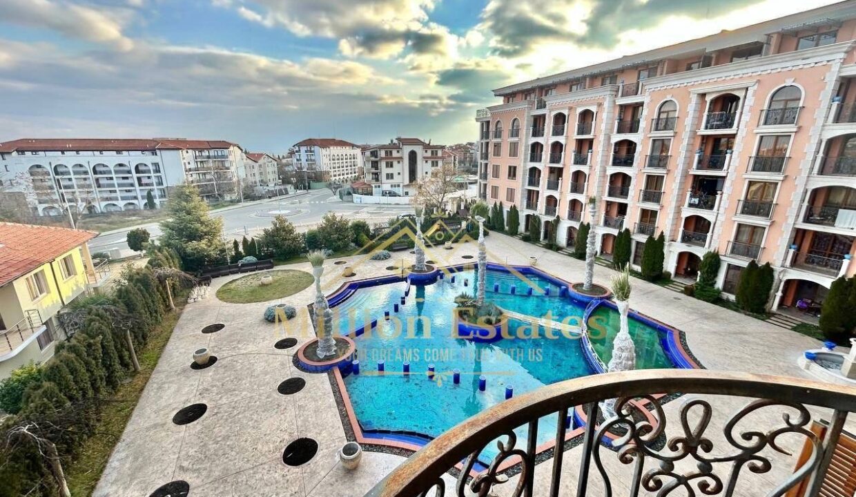 three-room apartment for sale in the Cascadas complex, Ravda